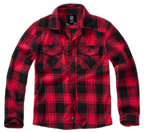 Kids Check Shirt Long Sleeve