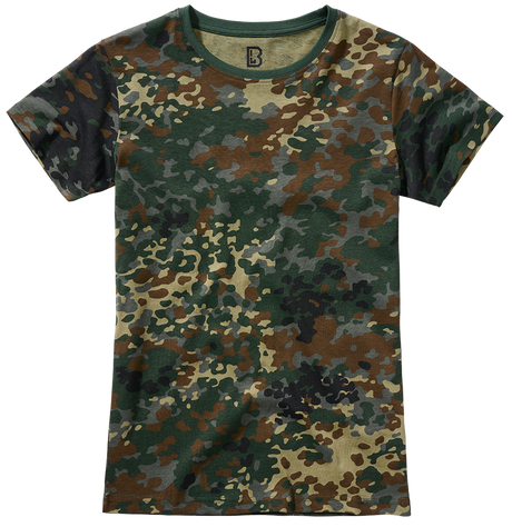 Women T-Shirt flecktarn