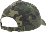 Low Profile Camo Washed Cap woodland