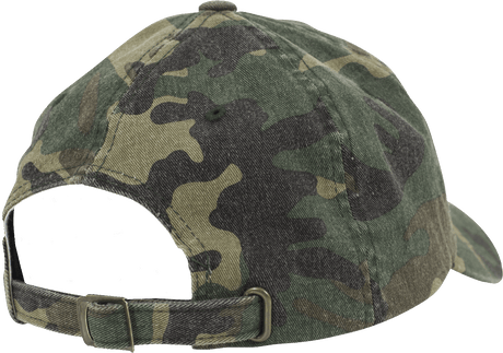 Low Profile Camo Washed Cap woodland