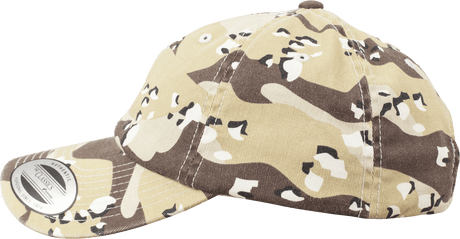 Low Profile Camo Washed Cap 6-color desert