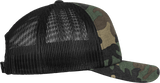 Camo Trucker Cap woodland-black