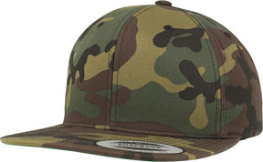Camo Classic Snapback Cap woodland