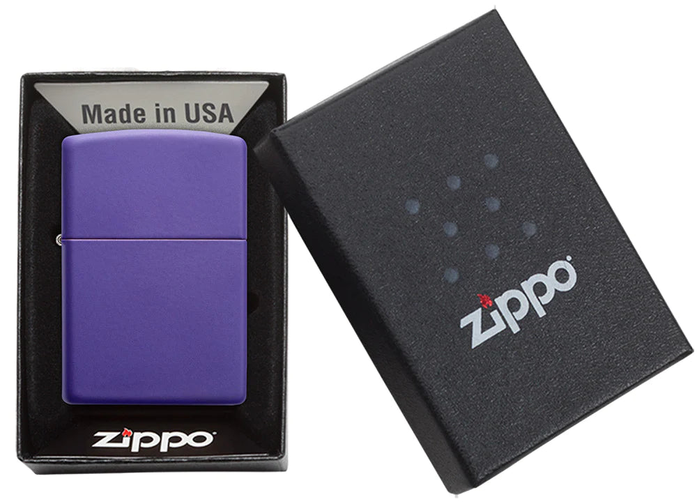 Zippo Feuerzeug - Purple Matte (violett-matt)