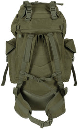 BW Kampfrucksack, "MOLLE", 65 l, Alu-Aussteifung, oliv