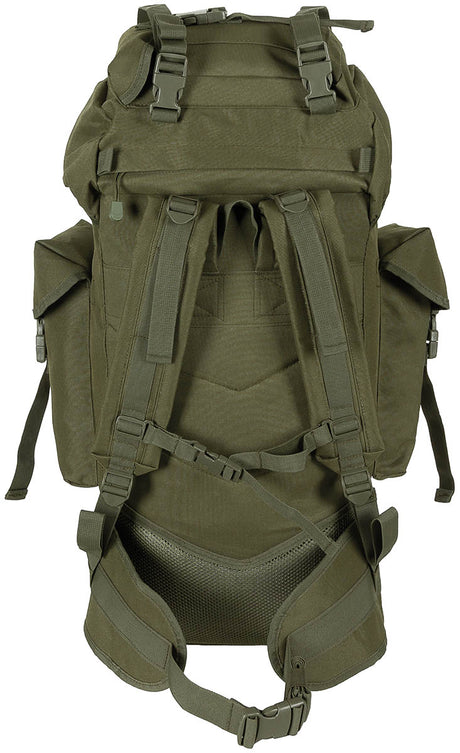 BW Kampfrucksack, "MOLLE", 65 l, Alu-Aussteifung, oliv