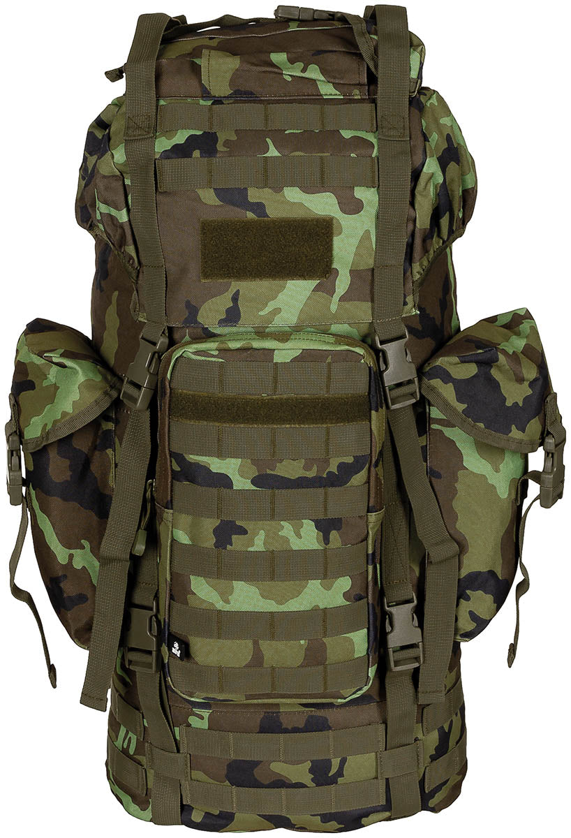 BW Kampfrucksack, "MOLLE", 65 l, Alu-Ausst., M95 CZ tarn