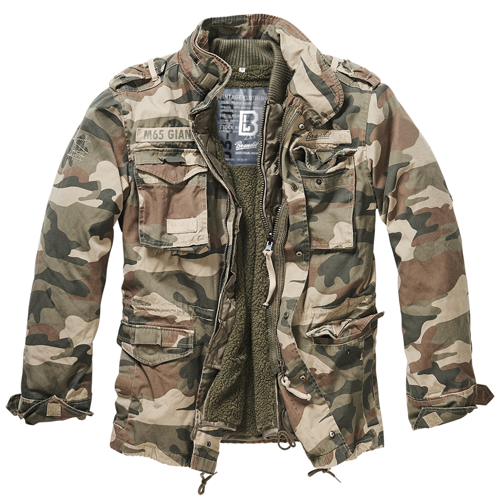 M65 Giant Jacket light woodland