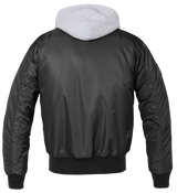 MA1 Sweat Hooded Jacket black-grey