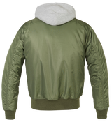 MA1 Sweat Hooded Jacket olive-grey
