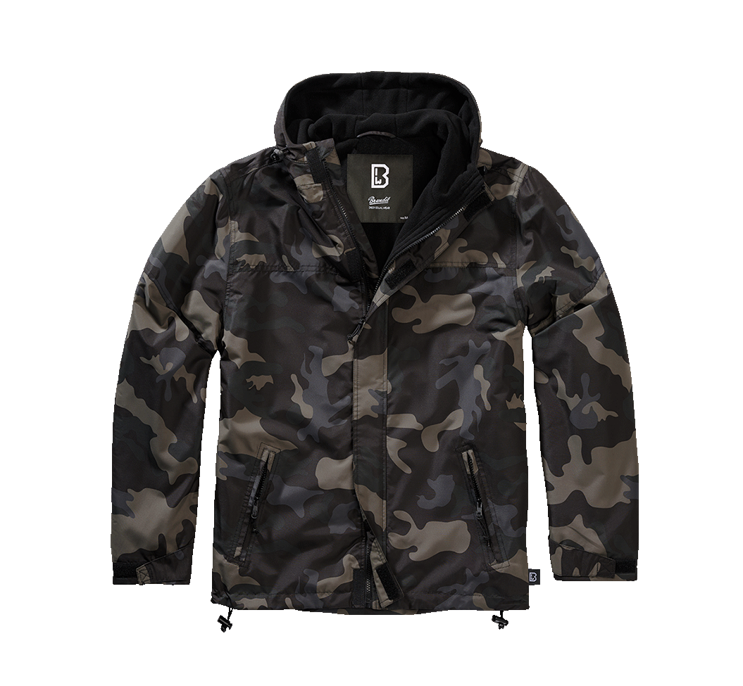 Frontzip Windbreaker darkcamo