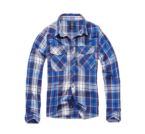 Check Shirt Long Sleeve navy