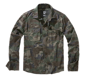 Slim Fit Shirt Long Sleeve woodland