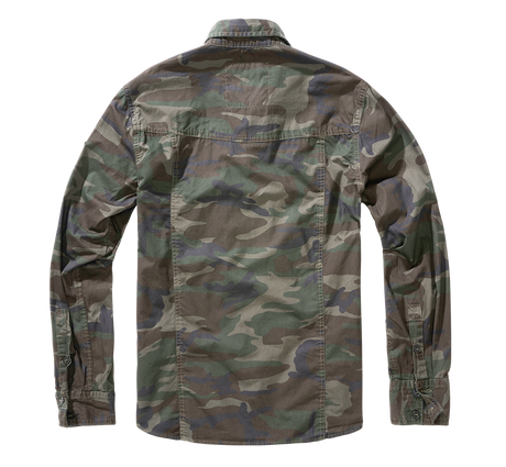 Slim Fit Shirt Long Sleeve woodland