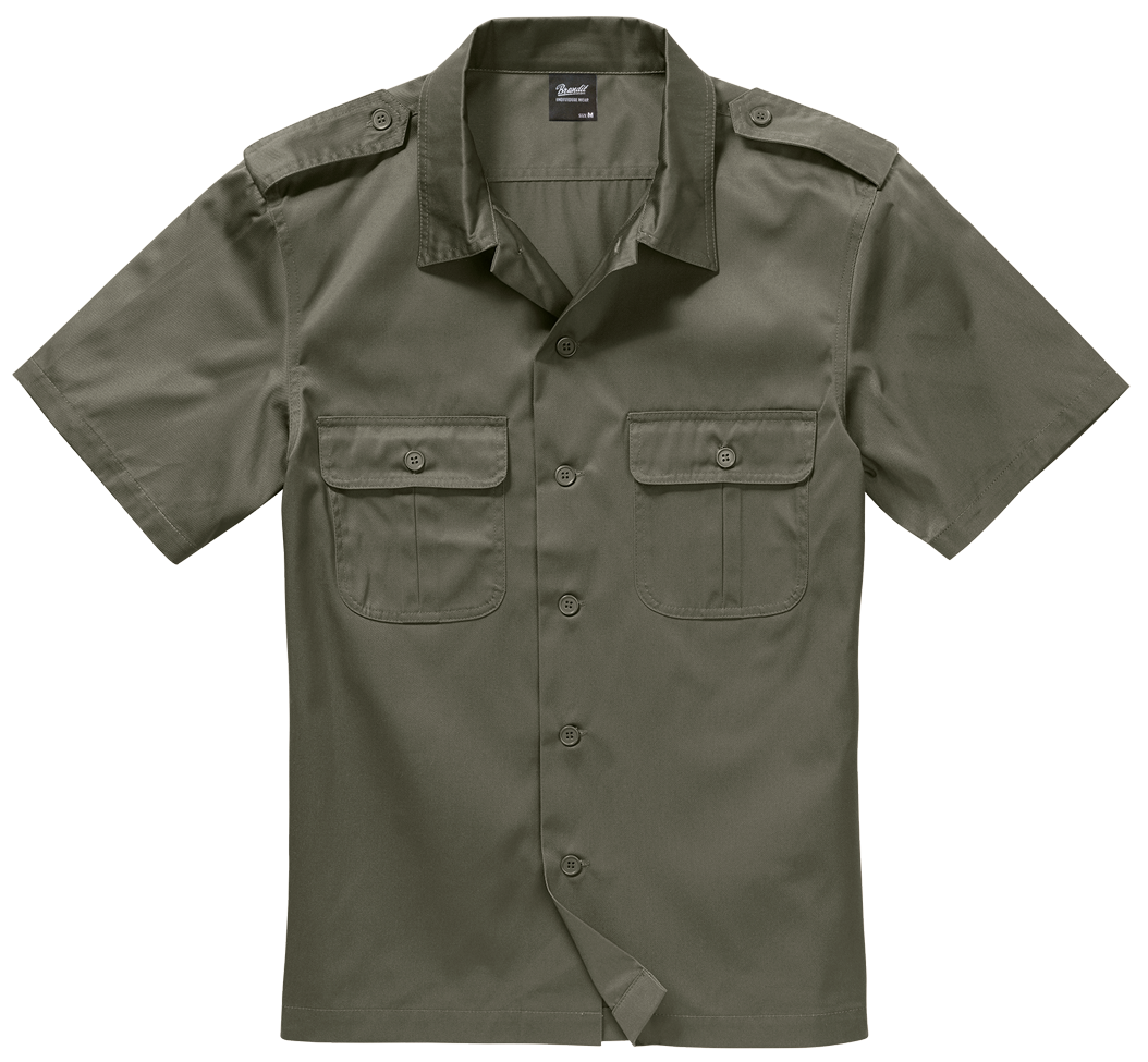 US Shirt Short Sleeve olive