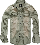 Bekleidung, Hemd, Langarm, Jacke, Khaki
