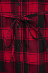 Women Gracey Longshirt Sleeveless red/black
