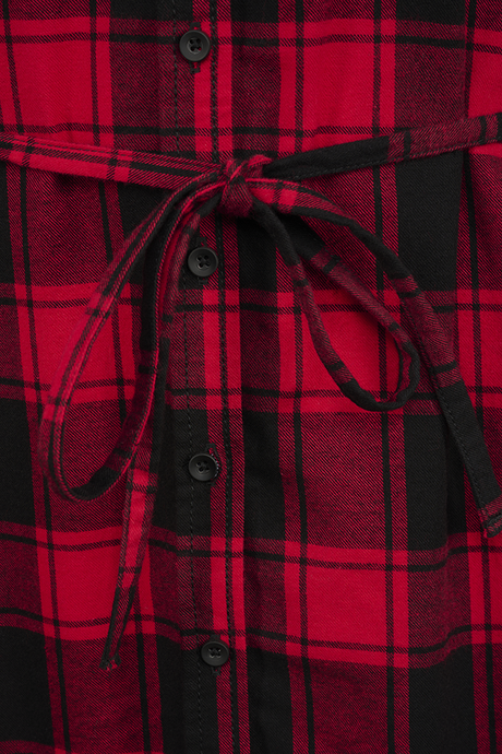 Women Gracey Longshirt Sleeveless red/black