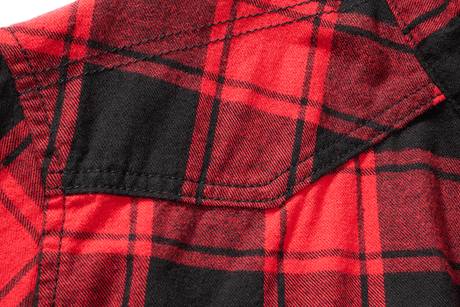 Check Shirt Short Sleeve red/black
