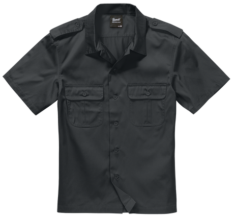 US Shirt Short Sleeve black