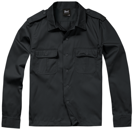 US Shirt Long Sleeve black
