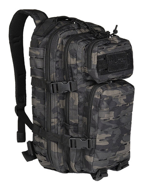US Assault Tactical Rucksack Lasercut small - darkcamo