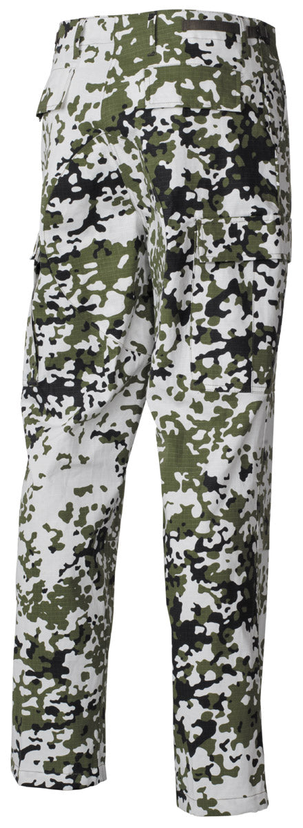 US Kampfhose, BDU, Rip Stop, snow camo
