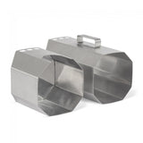 Aluminium, Stahl, Silber