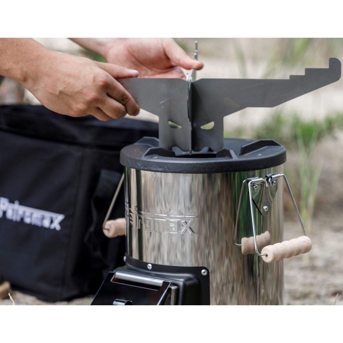 Petromax - Grillplatte für Raketenofen