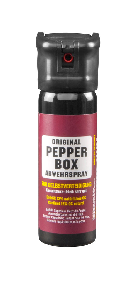 Pepper-Box Pfefferspray - 63 ml, Flip-Top Kappe (Nebel)