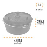Petromax - Feuertopf / Dutch Oven ft12 ohne Füsse (10,8 Liter)