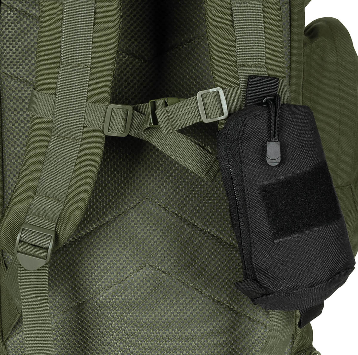 Tasche, für Schultergurt, "MOLLE", schwarz