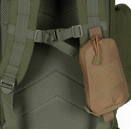 Tasche, für Schultergurt, "MOLLE", coyote tan