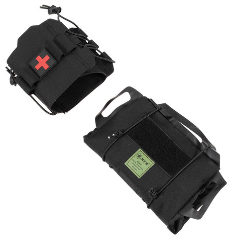 Erste Hilfe, Zubehör, Tasche, Handtasche, taktische tasche, medizinische tasche, erste hilfe, mol­le tasche, schwarz