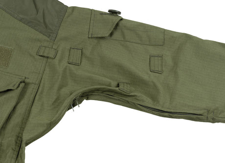 Mantel, Jacke, Weste, Person, Khaki, olivgrün, Jache, Tarnmuster, Reißverschluss, Kameltasche, military-utility, olivgrün, pa