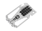 MyEDC - Multitool Pocket Card 29 in 1 mit 6 Bits