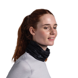 BUFF® - Coolnet UV+  Mehrzweckschal, Solid Black (UV-Schutz+Kühlend)