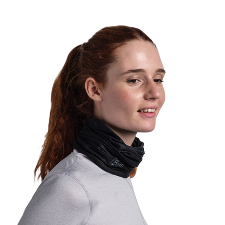 BUFF® - Coolnet UV+  Mehrzweckschal, Solid Black (UV-Schutz+Kühlend)