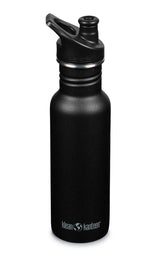 Trinkflasche Classic 532ml Black mit Sport Cap