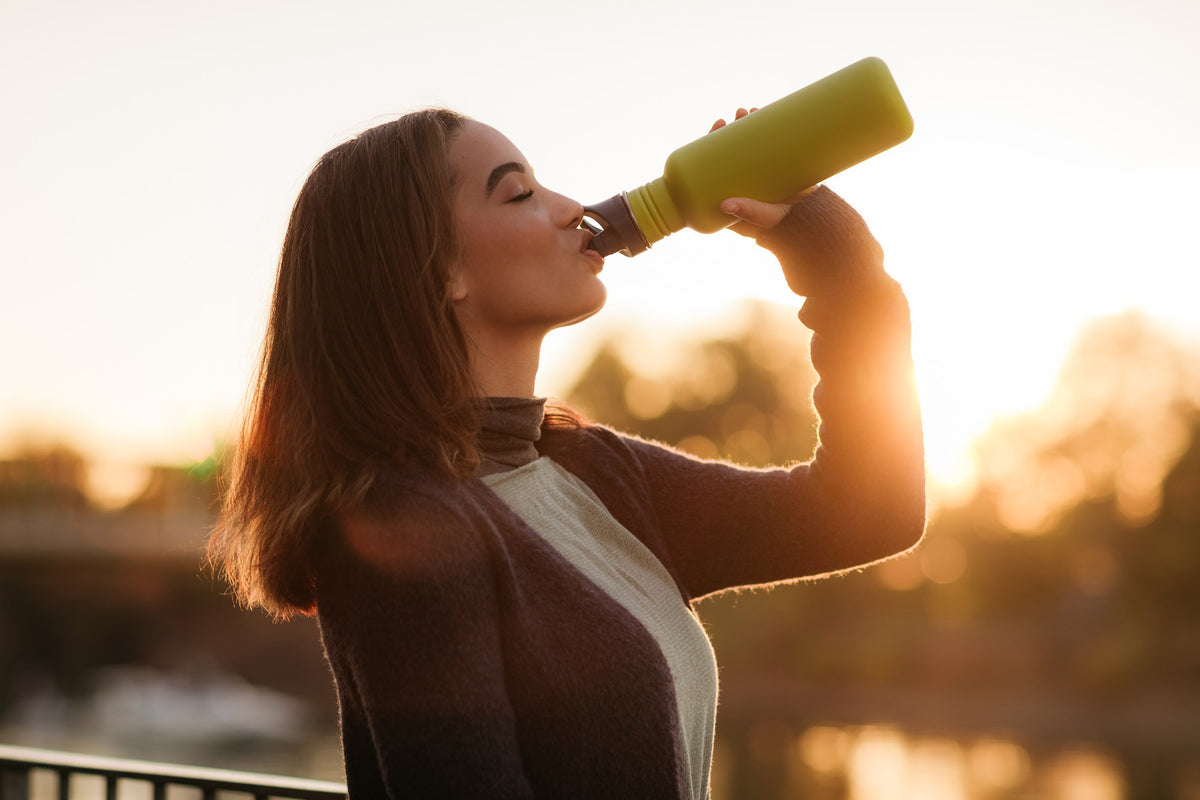 Trinkflasche Classic 800ml Green Apple mit Sport Cap