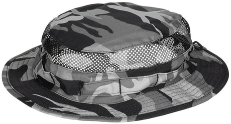 Buschhut, "Mesh Boonie", grey camo