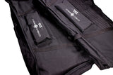 Etagenbett 2XL mit Seitentaschen (schwarz)