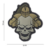 Klettabzeichen Knight sand - color
