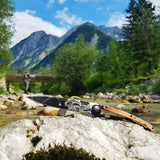 Rock, Wildnis, Vegetation, Person, Dolch