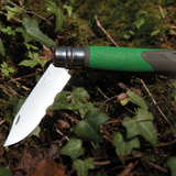 Opinel - Mehrzweckmesser Explore No. 12 mit Zeckenzange (grün)