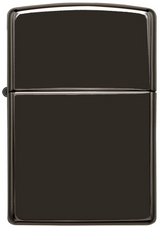 Zippo Feuerzeug - High Polish Black (schwarz poliert)