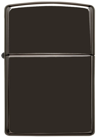 Zippo Feuerzeug - High Polish Black (schwarz poliert)