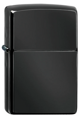Zippo Feuerzeug - High Polish Black (schwarz poliert)