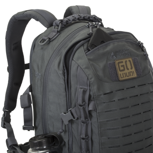 DIRECT ACTION® -  Dragon Enlarged Backpack (schwarz)