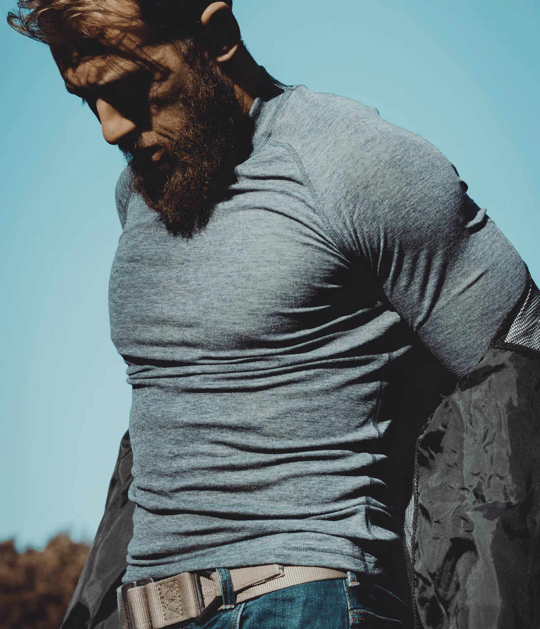 Thermowave - Herren Thermoshirt Merino Warm Active (42% Merino)